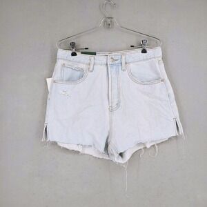 NEW Wild Fable Women's Super High-Rise Cut Off Jean Shorts Light Wash Size 8 NWT